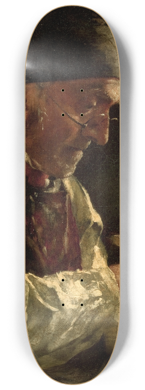 William Robinson Leigh - The Snuff Box 8.25 inch art skate deck