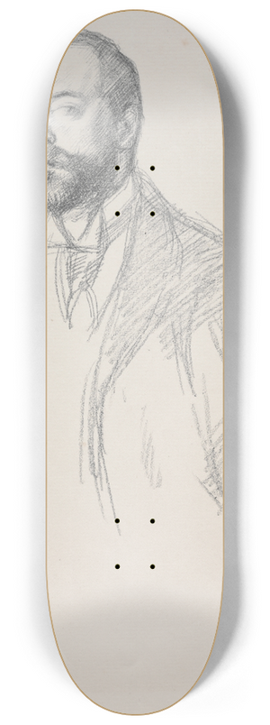 William Rothenstein - John Singer Sargent 8.25 inch art skate deck