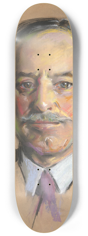 William Sergeant Kendall - James Gamble Rogers B.A. 1889, 21h, Consulting Architect1920- 8.25 inch art skate deck