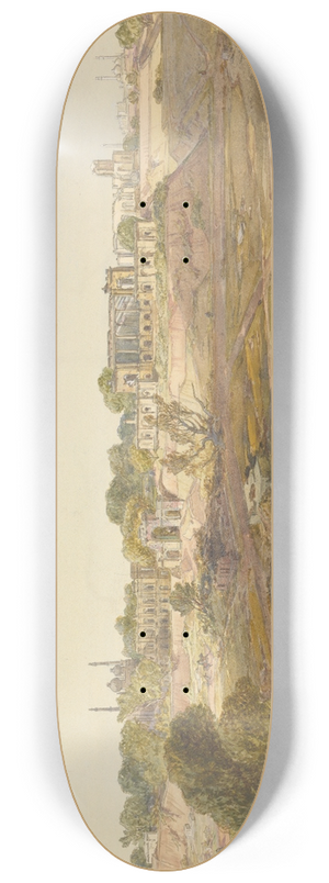 William Simpson - The Residency, Lucknow 8.25 inch art skate deck