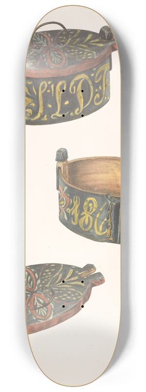 William Spiecker - Butter Box 8.25 inch art skate deck