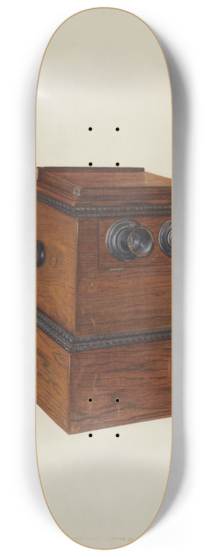 William Spiecker - Stereooptician 8.25 inch art skate deck