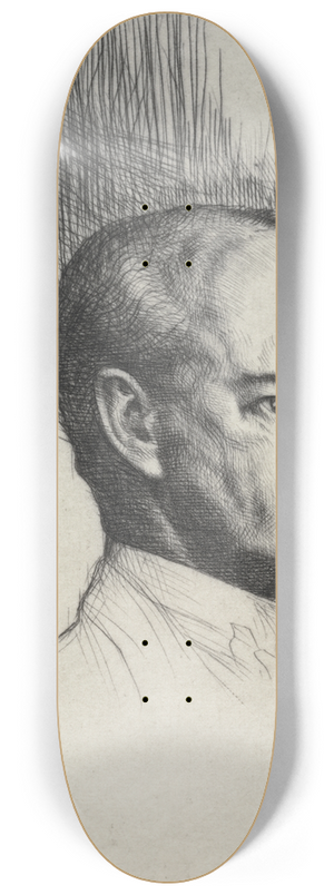 William Strang - John Galsworthy 8.25 inch art skate deck