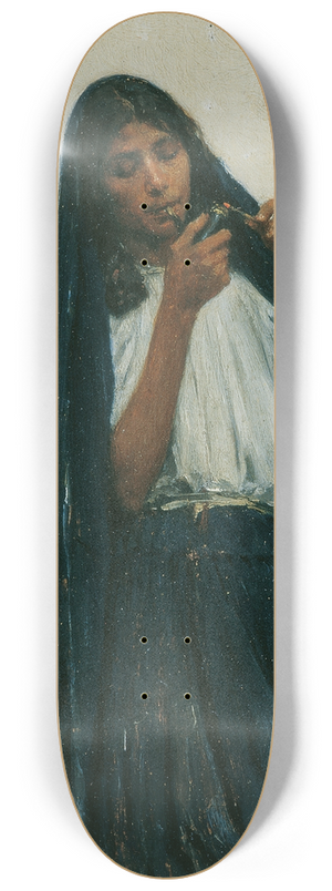 August von Pettenkofen - Zigeunerin 8.25 inch art skate deck