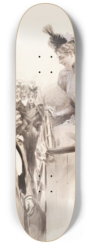 William Thomas Smedley - The Review 8.25 inch art skate deck