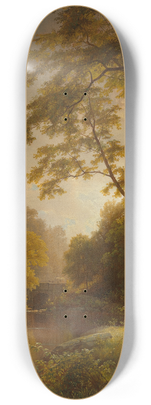 William Trost Richards - June Day 8.25 inch art skate deck