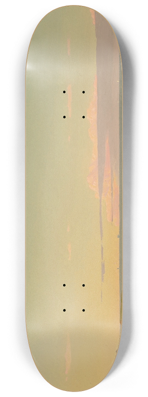 William Trost Richards - Nantucket Shore 8.25 inch art skate deck