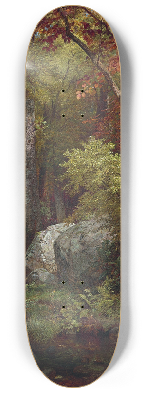 William Trost Richards - October 8.25 inch art skate deck