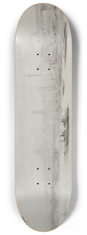 William Walcot - Arteries of Great Britain 8.25 inch art skate deck