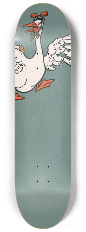 William Wallace Denslow - Denslows Mother Goose Pl 54 8.25 inch art skate deck
