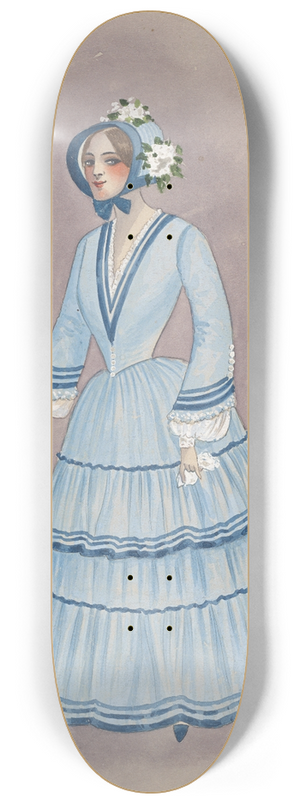 Will R. Barnes - 1848 8.25 inch art skate deck