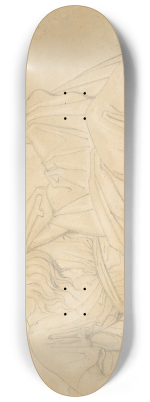 Abel de Pujol - St. Thomas the Apostle, for the Church of St. Vaast in Arras 8.25 inch art skate deck