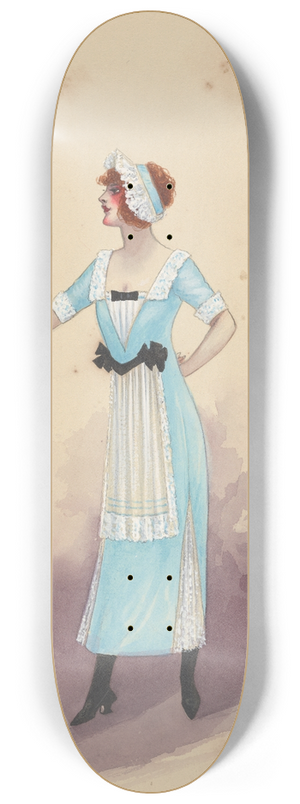 Will R. Barnes - Act II-8 Housemaids 8.25 inch art skate deck Will R. Barnes - Act II-8 Housemaids 8.25 inch art skate deck