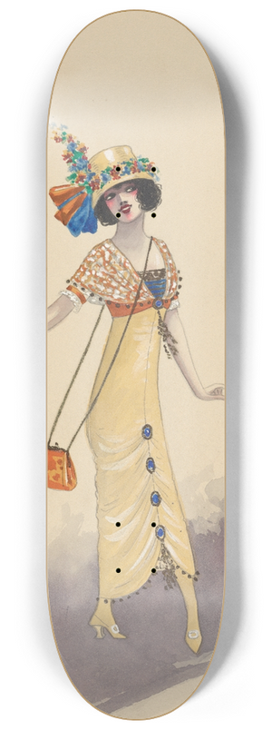 Will R. Barnes - Act II-Jean 8.25 inch art skate deck Will R. Barnes - Act II-Jean 8.25 inch art skate deck