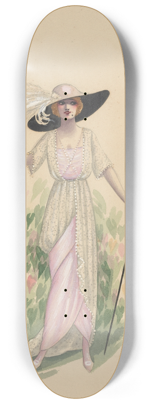 Will R. Barnes - Act I-Mrs. Monroe 8.25 inch art skate deck