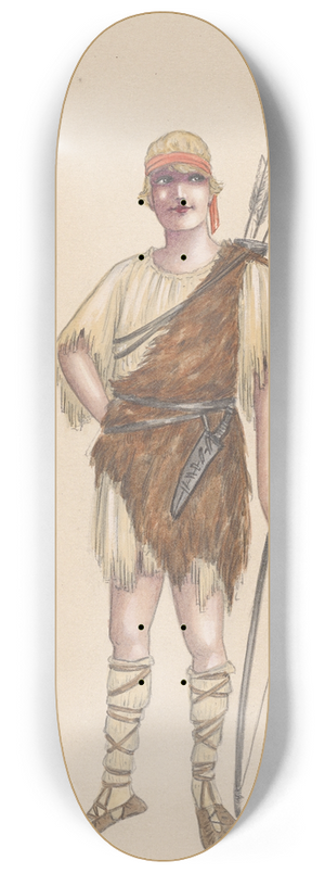 Will R. Barnes - Adventure-8 8.25 inch art skate deck