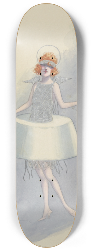 Will R. Barnes - Angel Cake 8.25 inch art skate deck
