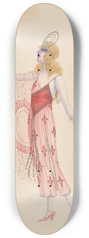 Will R. Barnes - Beauty 8.25 inch art skate deck