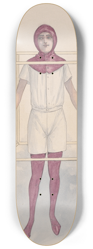 Will R. Barnes - Costume Hood & Hose Only 8.25 inch art skate deck