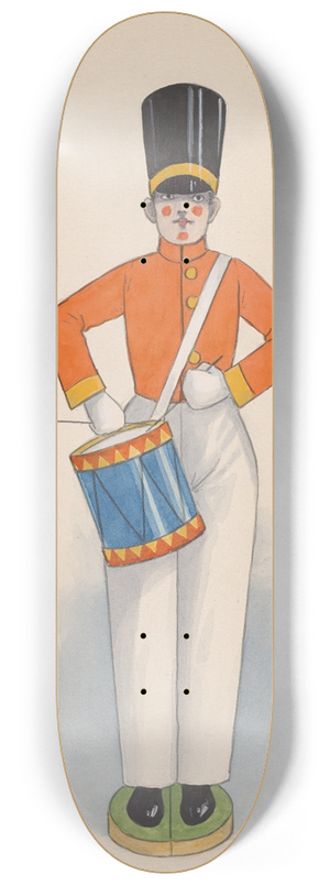 Will R. Barnes - Drummer Boy 8.25 inch art skate deck