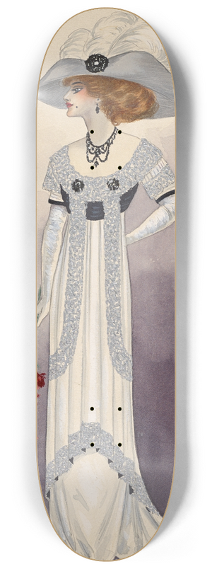 Will R. Barnes - D Showgirl 8.25 inch art skate deck