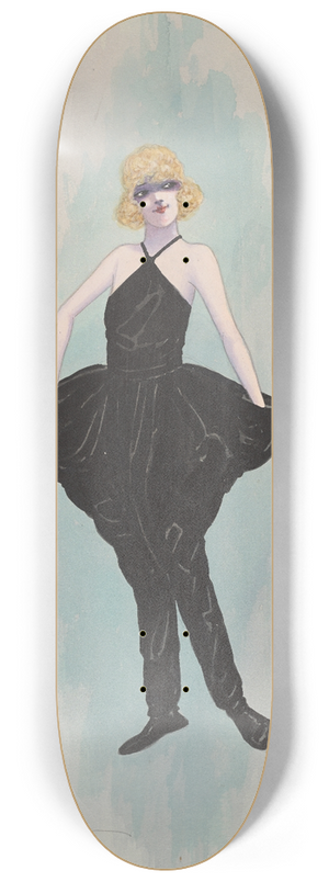 Will R. Barnes - Hello Girls 8.25 inch art skate deck