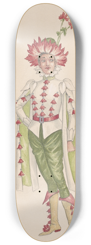 Will R. Barnes - Imagination 8.25 inch art skate deck