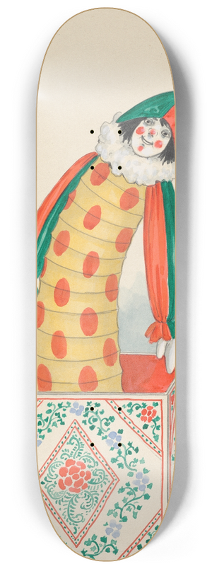 Will R. Barnes - Jack-in-the-box 8.25 inch art skate deck