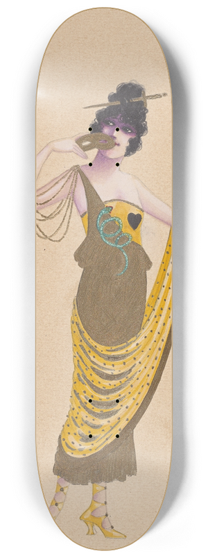 Will R. Barnes - Jealousy-11 8.25 inch art skate deck