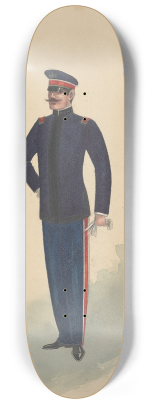 Will R. Barnes - Rosendo-Act II 8.25 inch art skate deck Will R. Barnes - Rosendo-Act II 8.25 inch art skate deck