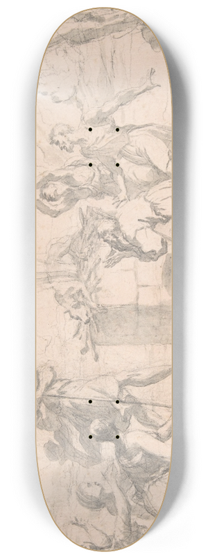 Aureliano Milani - The Sacrifice of Noah 8.25 inch art skate deck