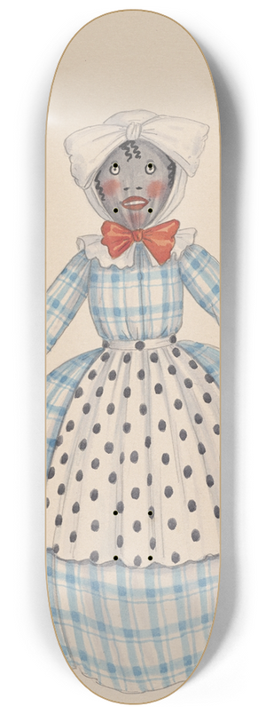 Will R. Barnes - The Gay Rag Dolls-2 8.25 inch art skate deck