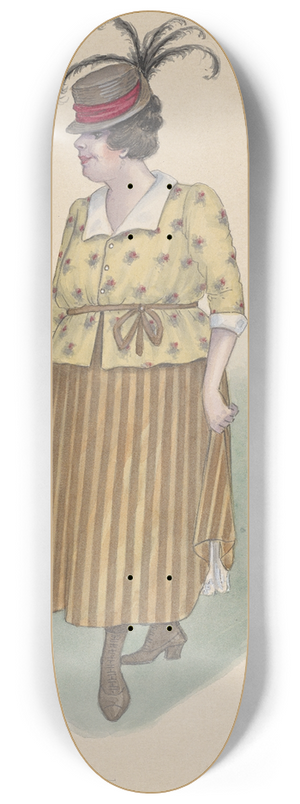 Will R. Barnes - The House Wife 8.25 inch art skate deck