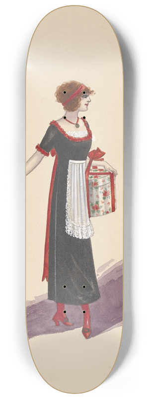 Will R. Barnes - Untitled 8.25 inch art skate deck Will R. Barnes - Untitled 8.25 inch art skate deck