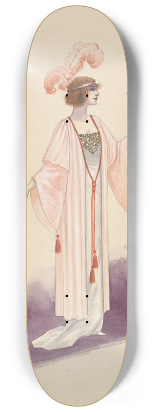 Will R. Barnes - untitled 8.25 inch art skate deck