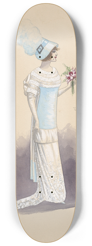 Will R. Barnes - untitled 8.25 inch art skate deck