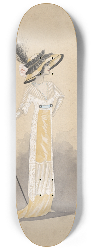 Will R. Barnes - untitled 8.25 inch art skate deck