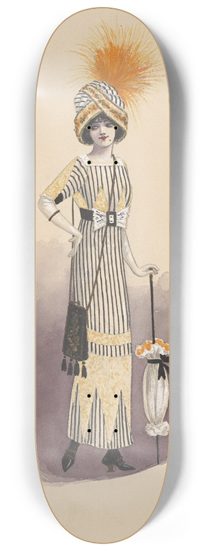 Will R. Barnes - untitled 8.25 inch art skate deck