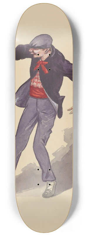 Will R. Barnes - untitled 8.25 inch art skate deck