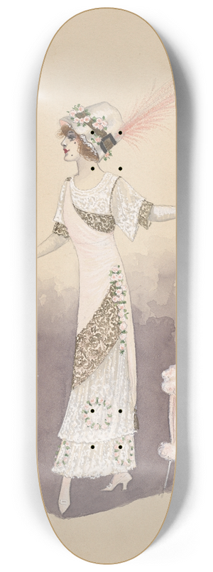 Will R. Barnes - untitled 8.25 inch art skate deck