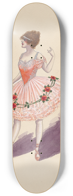 Will R. Barnes - untitled 8.25 inch art skate deck