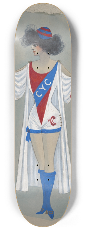 Will R. Barnes - untitled 8.25 inch art skate deck Will R. Barnes - untitled 8.25 inch art skate deck