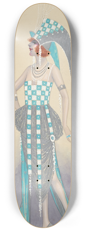 Will R. Barnes - untitled 8.25 inch art skate deck