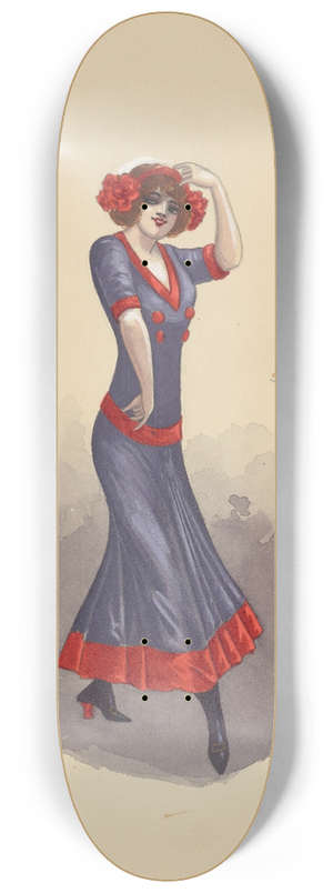 Will R. Barnes - untitled 8.25 inch art skate deck