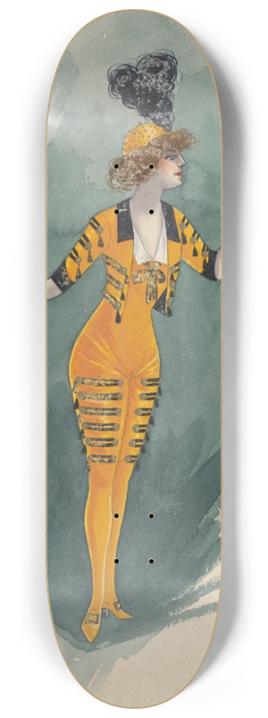 Will R. Barnes - untitled 8.25 inch art skate deck