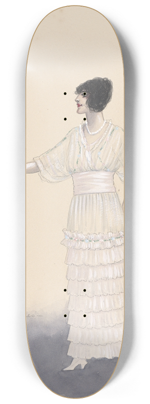 Will R. Barnes - Womans costume 8.25 inch art skate deck