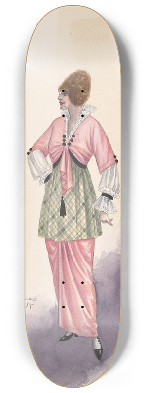 Will R. Barnes - Womans costume 8.25 inch art skate deck