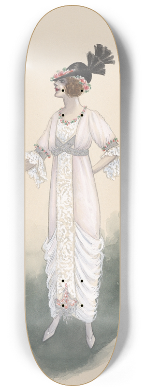 Will R. Barnes - Womans costume 8.25 inch art skate deck