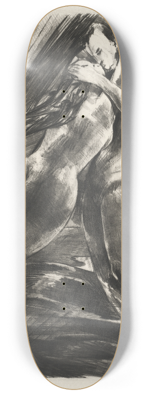 Willy Jaeckel - Schwebendes Paar 8.25 inch art skate deck