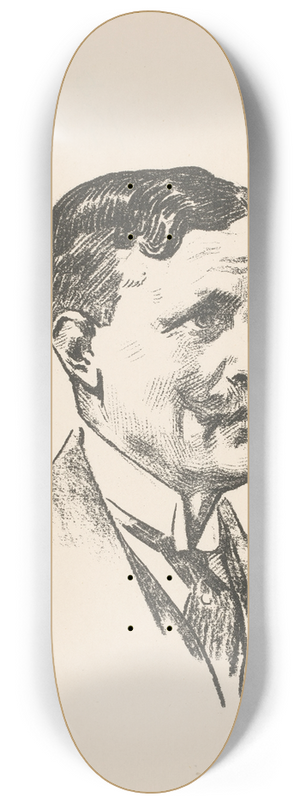 Willy Sluiter - Portret van J.G. Moojen 8.25 inch art skate deck